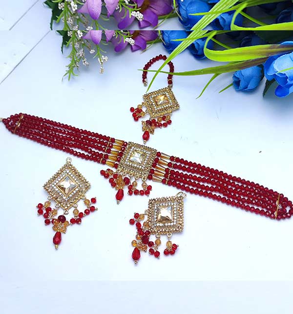 Choker Set (Marron) (ZV:7945)