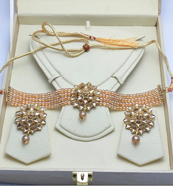 Choker Set With Earring (ZV:12303)