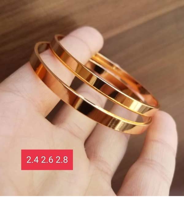 Gold Plated Kara Set (ZV:9297)