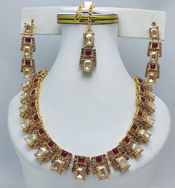 Necklace Set With Earring (ZV:18380)