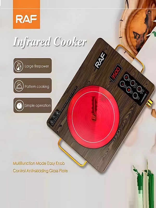 RAF Electric Stove Infrared Cooker Hot Plate 3500 Watt