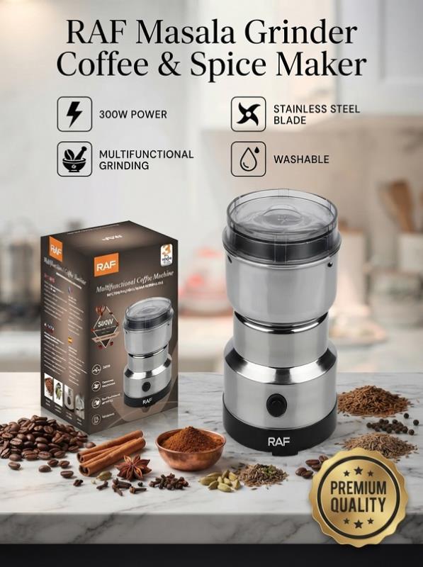 RAF Masala Grinder Coffee & Spice Maker 4 Blade