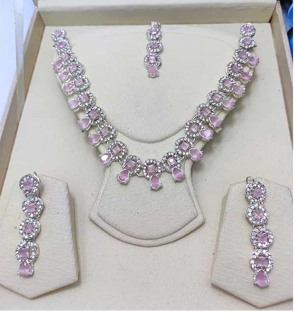 Zircon Necklace Set (ZV:5893)